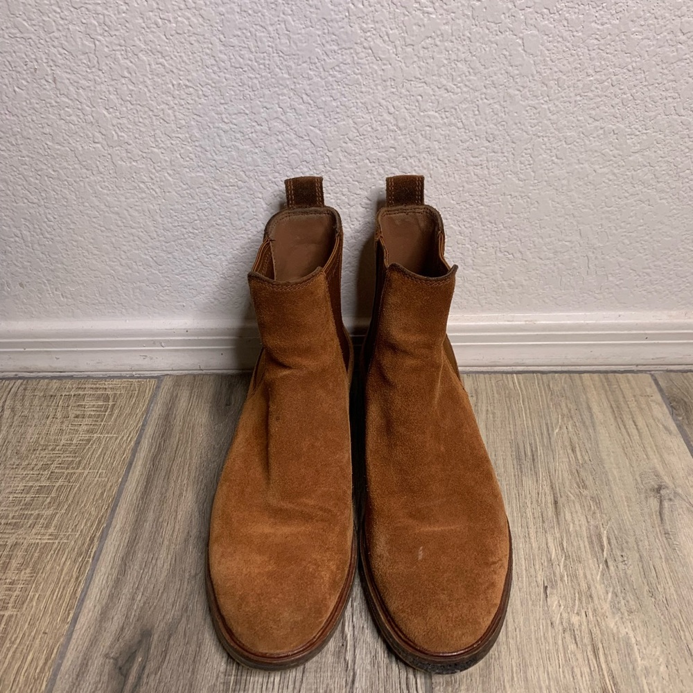 Clark leather brown boots